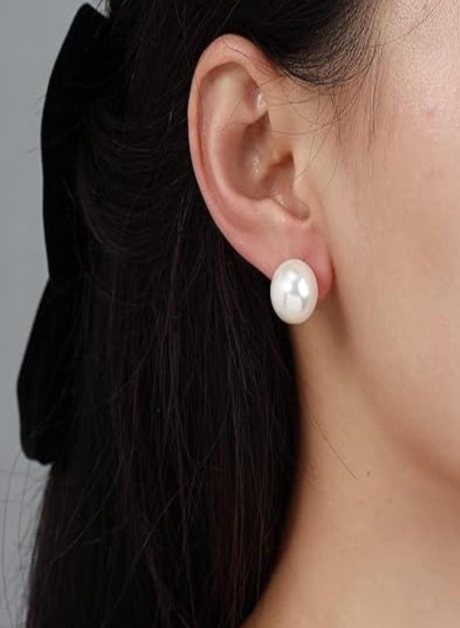 ST logo Cup Pad Blank Earring Pin Studs with Silicone Earring Backs Stopper for Jewelry Making Findings DIY Art & Craft (40 + 40 Pcs Golden + Silver Combo Pack) - Image 4